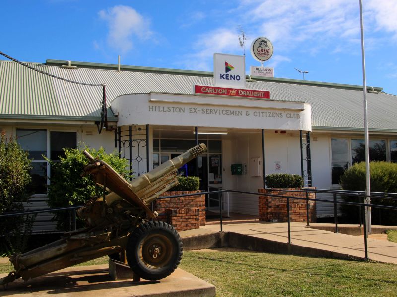 Hillston Ex=Servicemen's Club and Memorial Hall