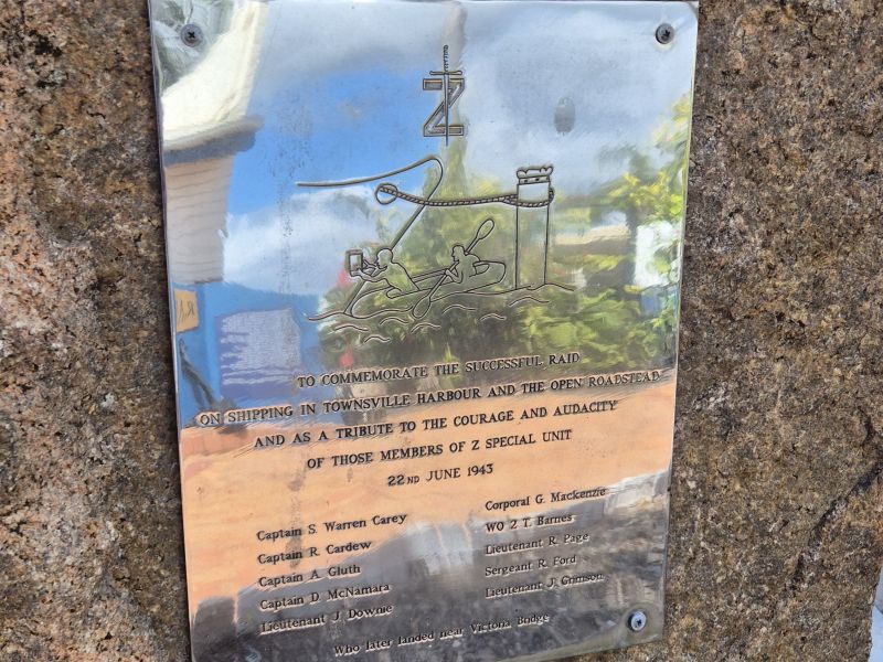 Z Force memorial plaque