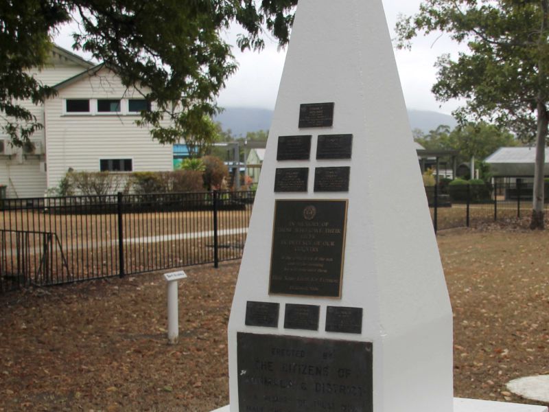 Koumala War Memorial and Rolls of Honour