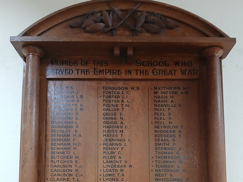Drysdale State School Honor Roll