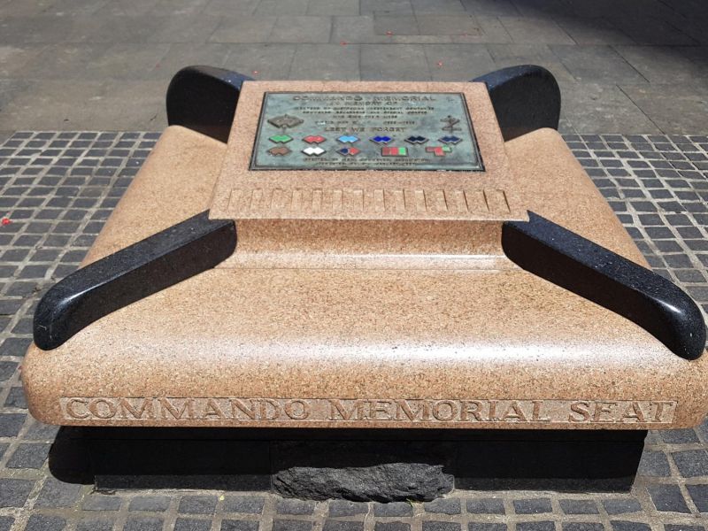 World War II Commando Memorial Seat