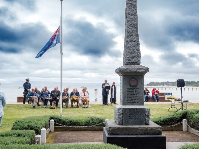 Remembrance Day was observed throughout the Mornington Peninsula with official ceremonies on Friday 11 November. Picture: Yanni