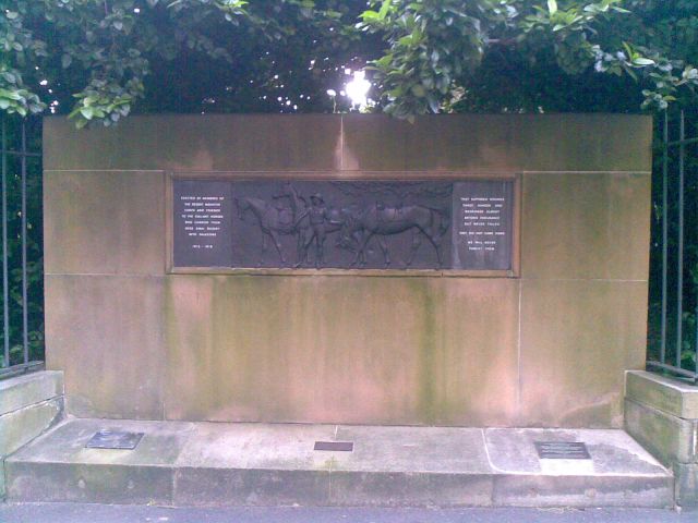 Horses of the Desert Mounted Corps Memorial