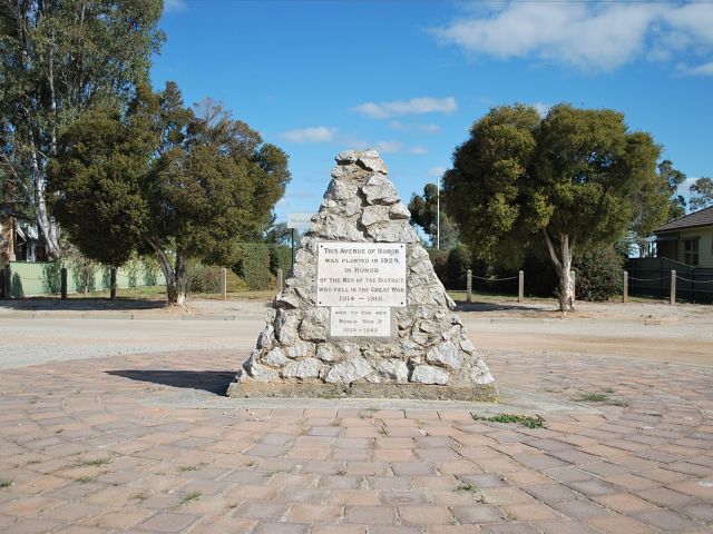 Pyramid Hill Avenue of Honour