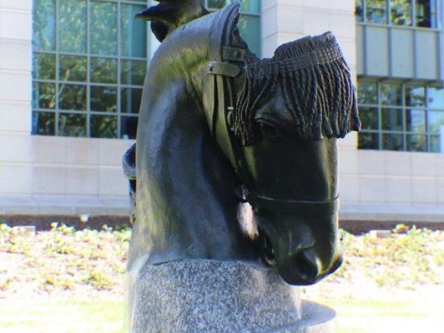 Fragment of the original monument