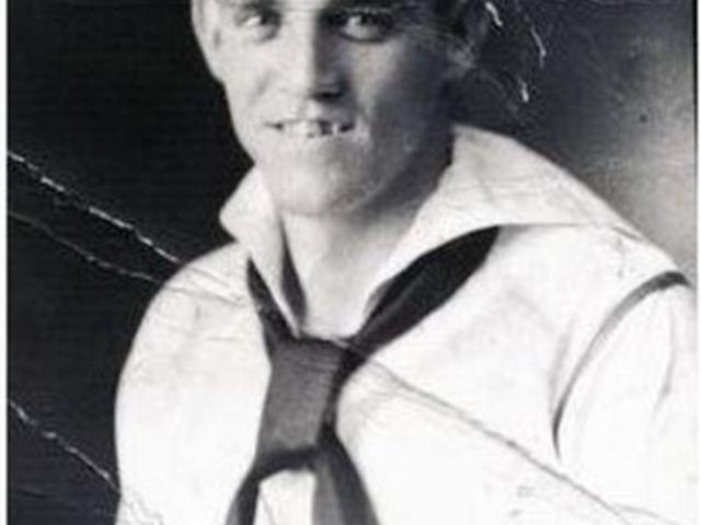 Navy Fireman 2nd Class Ralph Curtis Battles, 25, was on board the USS Oklahoma Dec. 7, 1941. (Defense POW/MIA Accounting Agency)