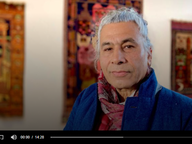 Radio program: I weave what I have seen War Rugs of Afghanistan. credit: ABC radio