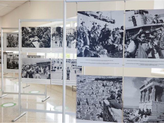 Photographic Exhibition at Athens Airport for the 80th anniversary of the Battle of Crete