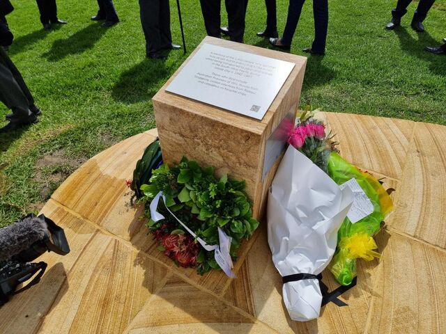 Memorial unveiled at south Mona Vale Headland.
