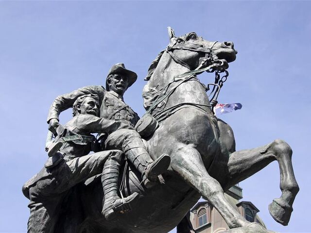 Boer war memorial on Places of Pride