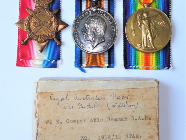 WE Copper's Medals