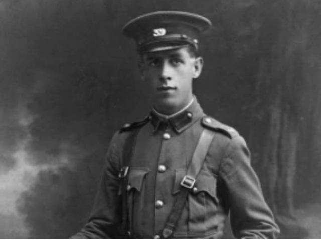 Lt William Sydney Duchesne, 1st Battalion, AIF, c. 1914, credit David Duchesne