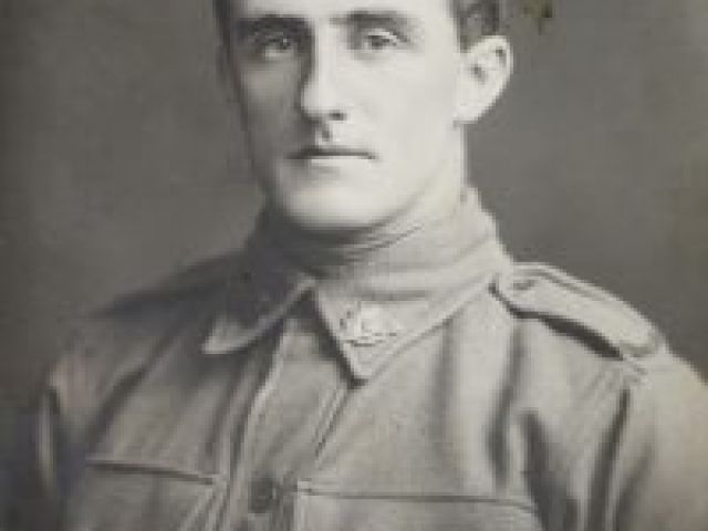 Studio portrait of Corporal Joseph Albert Faragher, 44th Battalion, AIF, c. 1916