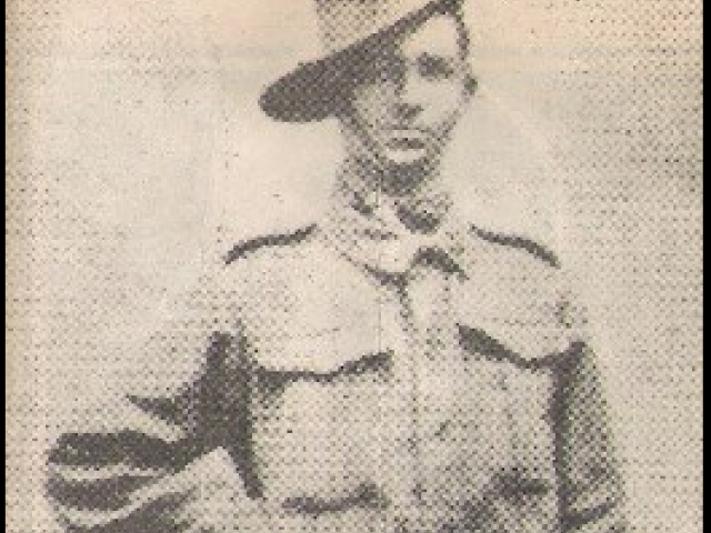 Private John Thomas Huckle, 1 Battalion AIF. Credit: Larry Brandy Aboriginal storyteller, Facebook