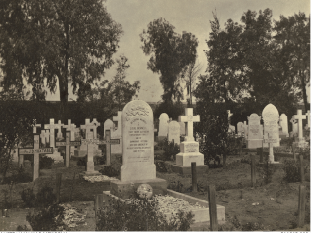 Staff Nurse Louisa Annie (Louie) Bicknell, 1st Australian General Hospital, who died of illness at Heliopolis, Egypt on 25 June 1915