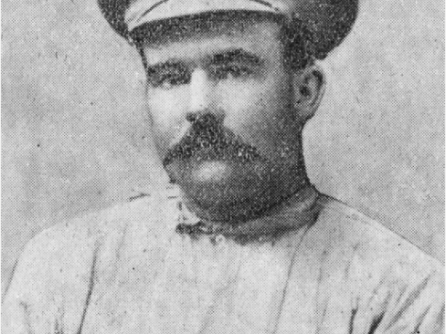 Studio portrait of 2690 Lance Corporal (L Cpl) John Wallace Walder, farmer, of Watchem, Victoria. c.1915