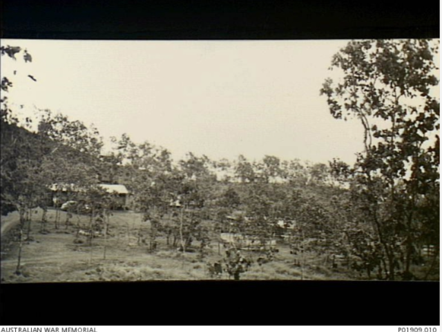 Port Moresby, New Guinea. 1942. The headquarters of the Anti-Aircraft defences New Guinea Force.