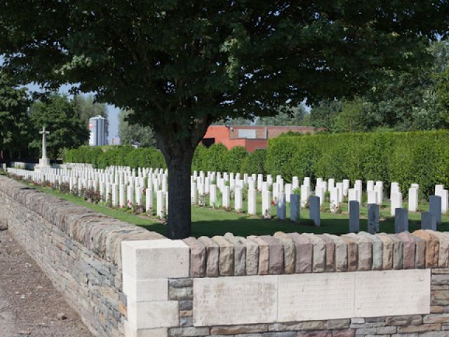 London Rifle Brigade Cemetery, Belgium. Credit: Virtual War Memorial