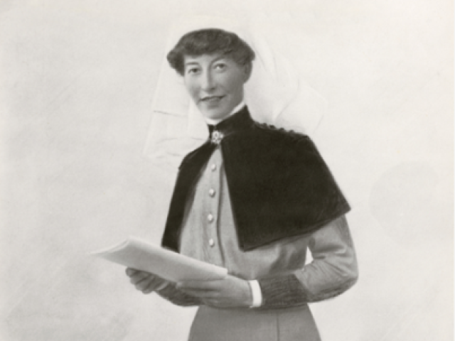 Matron Jean Nellie Miles Walker, Australian Army Nursing Service, First World War. Credit: Australian War Memorial