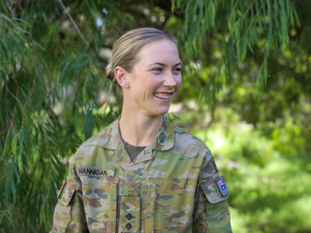 Lieutenant Amy Hannigan will play a key role in the dawn service at the war memorial in her home town of Quorn.