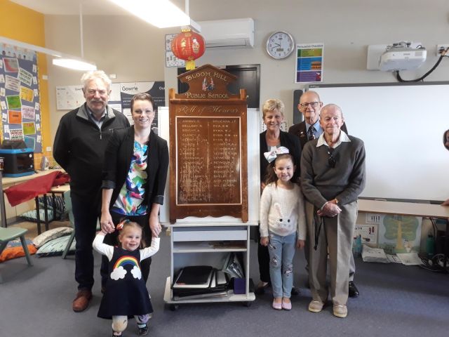 WW1 Honour Board Returns To O'Connell Community
