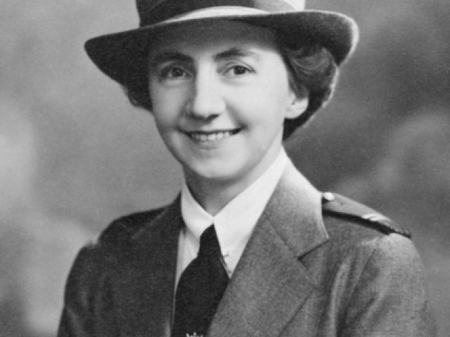 Portrait of VFX38812 Matron Olive Dorothy (Dot) Paschke RRC, Australian Army Nursing Service (AANS). Credit: Australian War Memorial