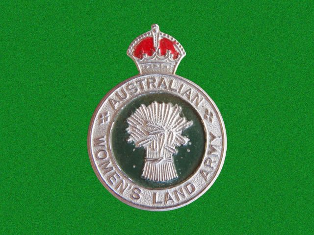 The badge of the Australian Women's Land Army
