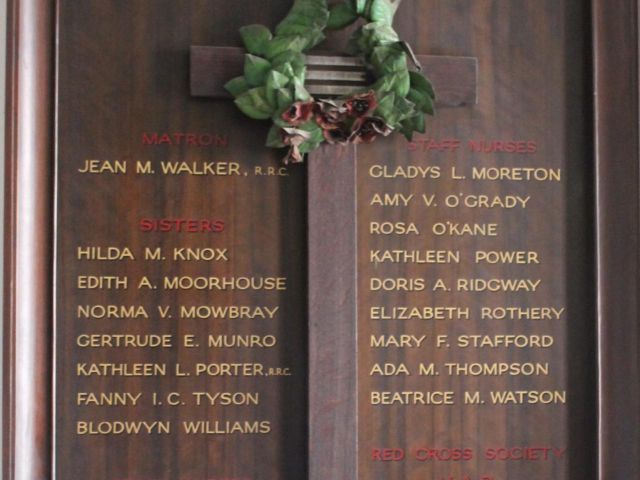 Australian Army Nurses memorial World War I