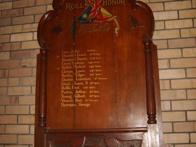 Honour Roll Board