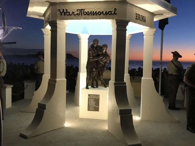 Terrigal Foreshore War Memorial, ANZAC Dawn Service, 2019