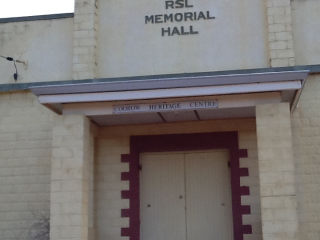 Coorow RSL Memorial Hall 