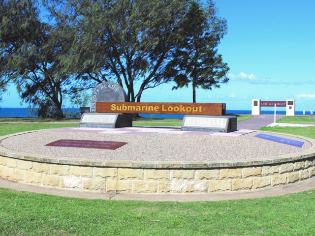 Elliott Heads Submarine Lookout ANZAC Day Memorial