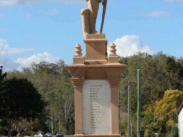 Gin Gin (Qld) War Memorial, 2015