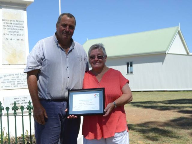 AWARD: Larry and Helen Yeo were recipients of a 2018 Dubbo Day in November last year and are a driving force behind the centenary celebrations. Photo: ELOUISE HAWKEY