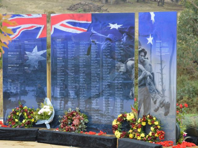 The Wandong Heathcote Junction War Memorial Anzac Day 2015