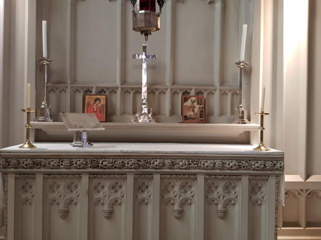 The Altar of the Soldiers Chapel