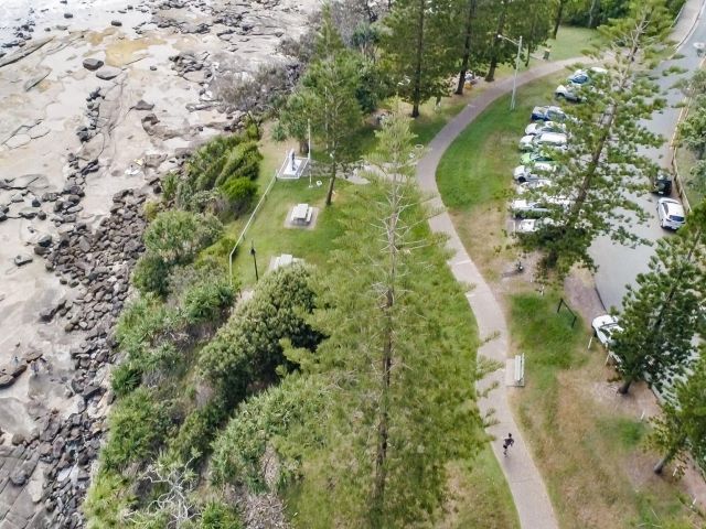 Centaur Park and Memorial Site situated on Caloundra Headland