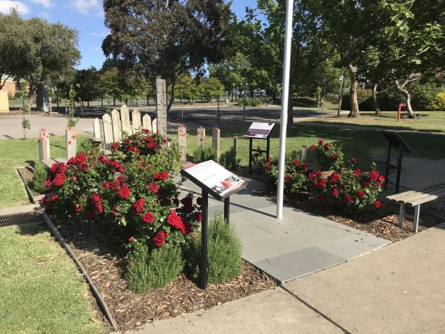 Berwick Lodge Primary School Memorial Garden.