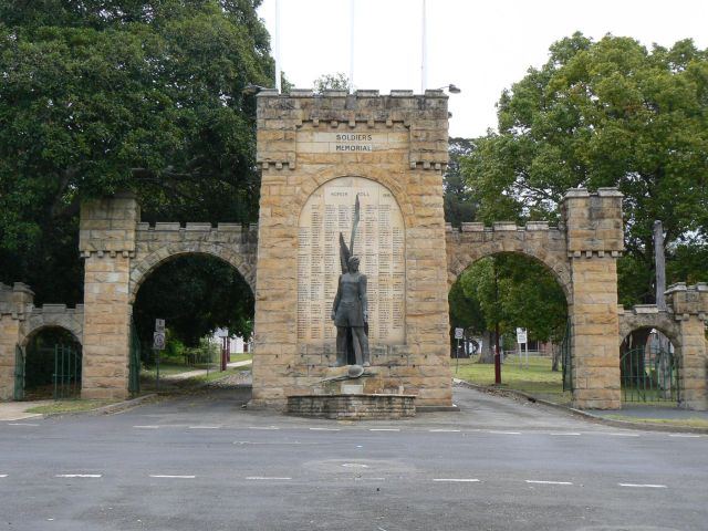 Memorial Front View