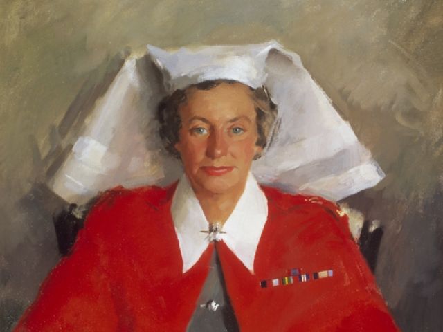 Portrait of Vivian Bullwinkel by Shirley Bourne (Australian War Memorial)