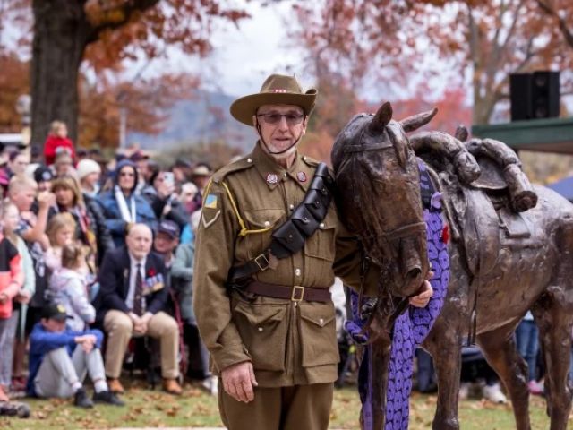 Cowboys show military pride on Anzac weekend