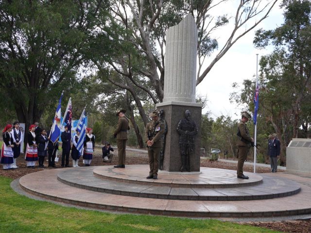 Battle of Crete Memorial in Perth's King Park