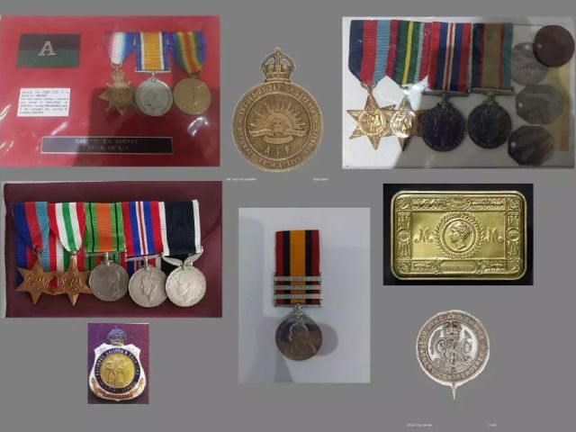 The Mount Isa RSL sub-branch are on the look out for military or historical items with some badges (pictured) already set to be displayed soon. Picture by RSL Mount Isa Sub Branch Facebook