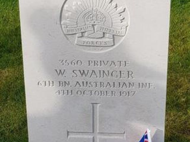 Oosttaverne Wood Cemetery, Oosttaverne, Flanders, Belgium, courtesy of Mark Swainger