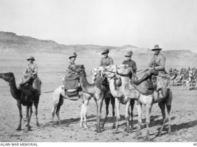 4th ANZAC Camel Battalion AWM H05695
