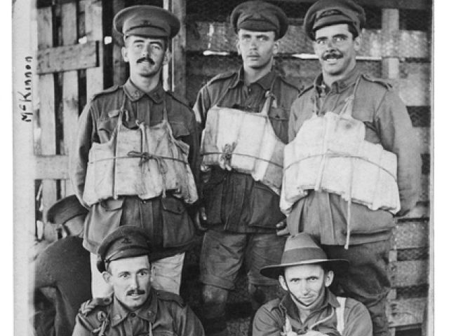 Members of the 20th Infantry Battalion AIF