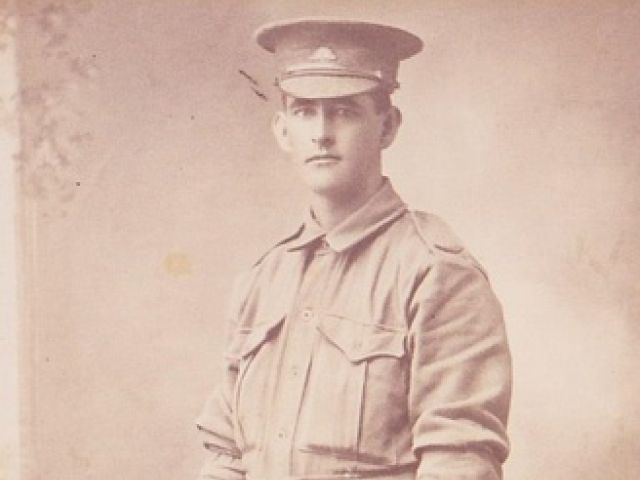 Pte J.J Corrigan Photo courtesy of Julie Collins