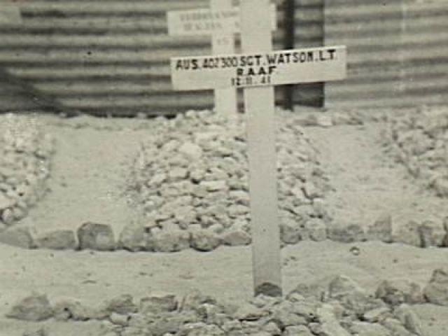 402300 Sergeant Lionel Timothy Watson, No. 55 Squadron Royal Air Force, grave in the El Alamein War Cemetery