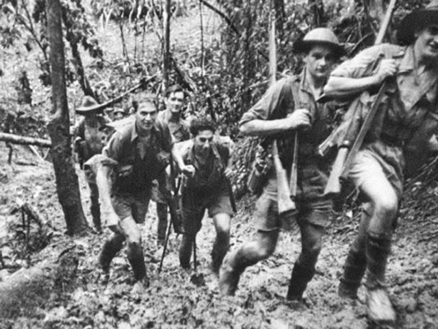 Australian soldiers, Kokoda track