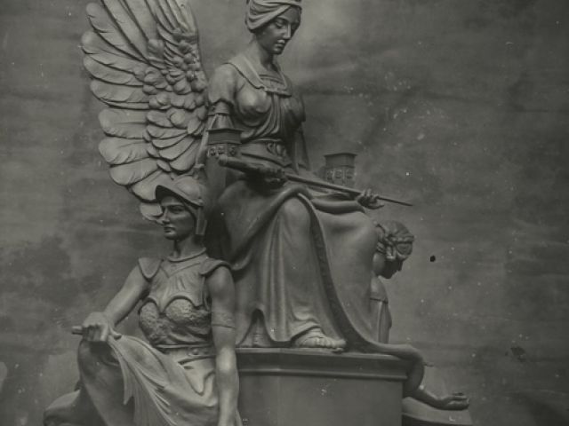 Winged Victory sculpture maquette by Gilbert Doble